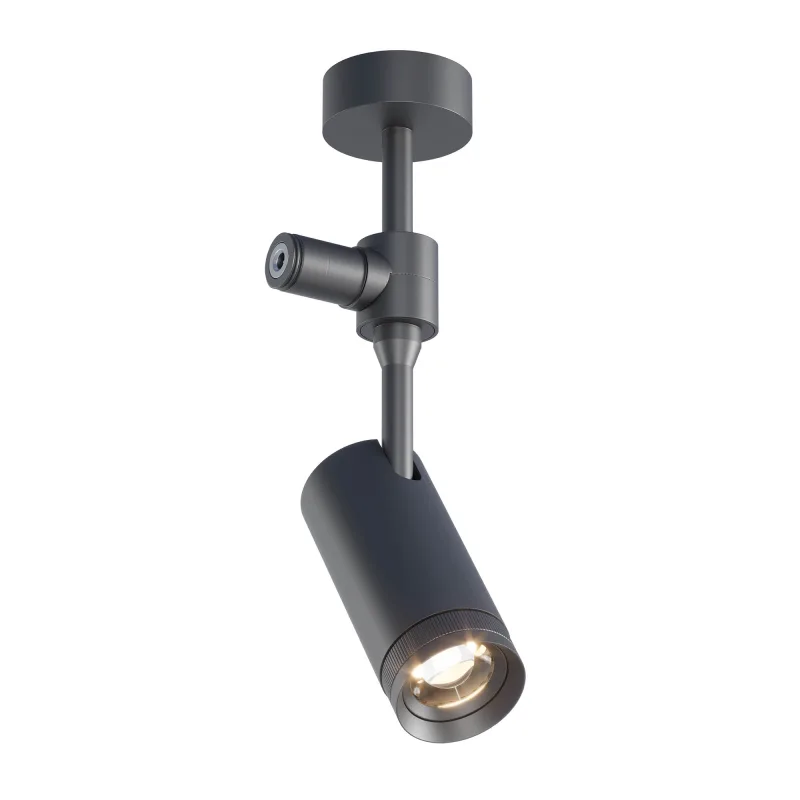 Miniproiector orientabil XJOINT aparent, 8 W, 4000K, 20°-50°, CRI 90, 48V DC, negru sablat — XJ41NW PCW SBK